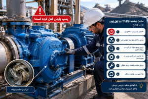 اگر پمپ وارمن در حین کار قفل کند، چه باید کرد؟