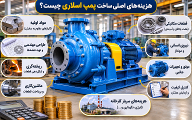 هزینه‌های اصلی ساخت پمپ اسلاری چیست؟