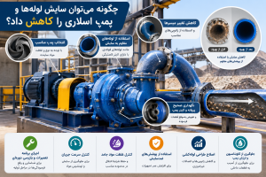 چگونه می‌توان سایش لوله‌ها و پمپ را کاهش داد؟