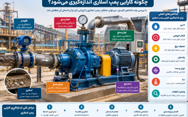 چگونه کارایی پمپ اسلاری اندازه‌گیری می‌شود؟